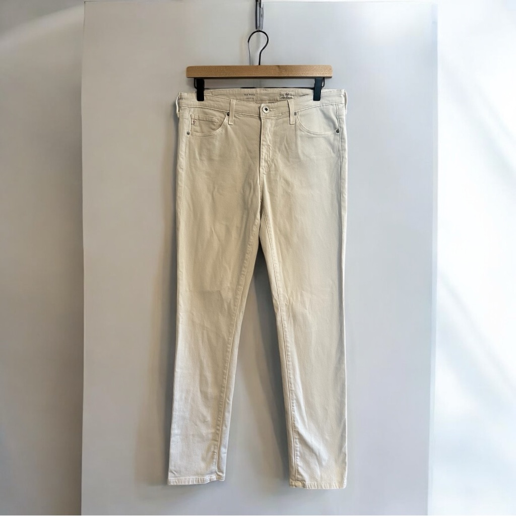 Adriano Goldschmied Ag Prima Cigarette Leg Jeans In 10 Oz. Dover Stretch Denim
